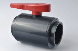 Ball Valve Economy One piece PVC Solvent weld 20mm