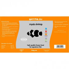 Mysis + Garlic Gamma Frozen Flat Pack Food 250g